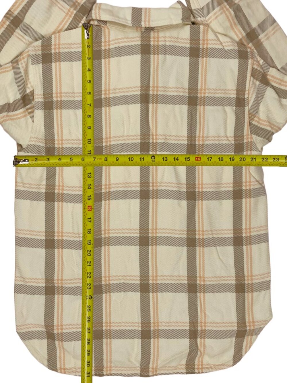 Patagonia Fjord Loft Plaid Overshirt Jacket Organic Cotton Shacket - Picture 8 of 10